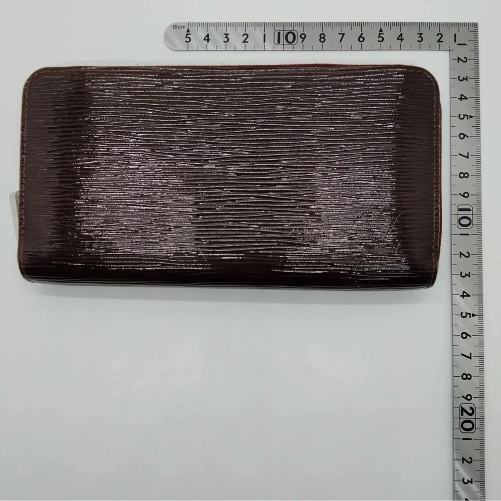 Louis Vuitton Bordeaux Epi Long Brown Wallet